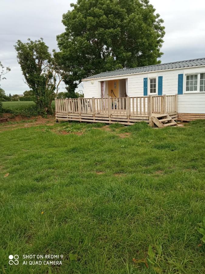 Mobilhome Nature Saint-Laurent-sur-Mer Exterior photo