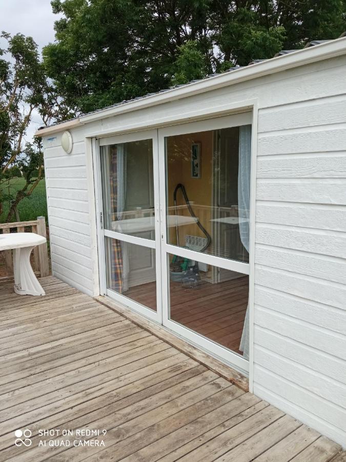 Mobilhome Nature Saint-Laurent-sur-Mer Exterior photo